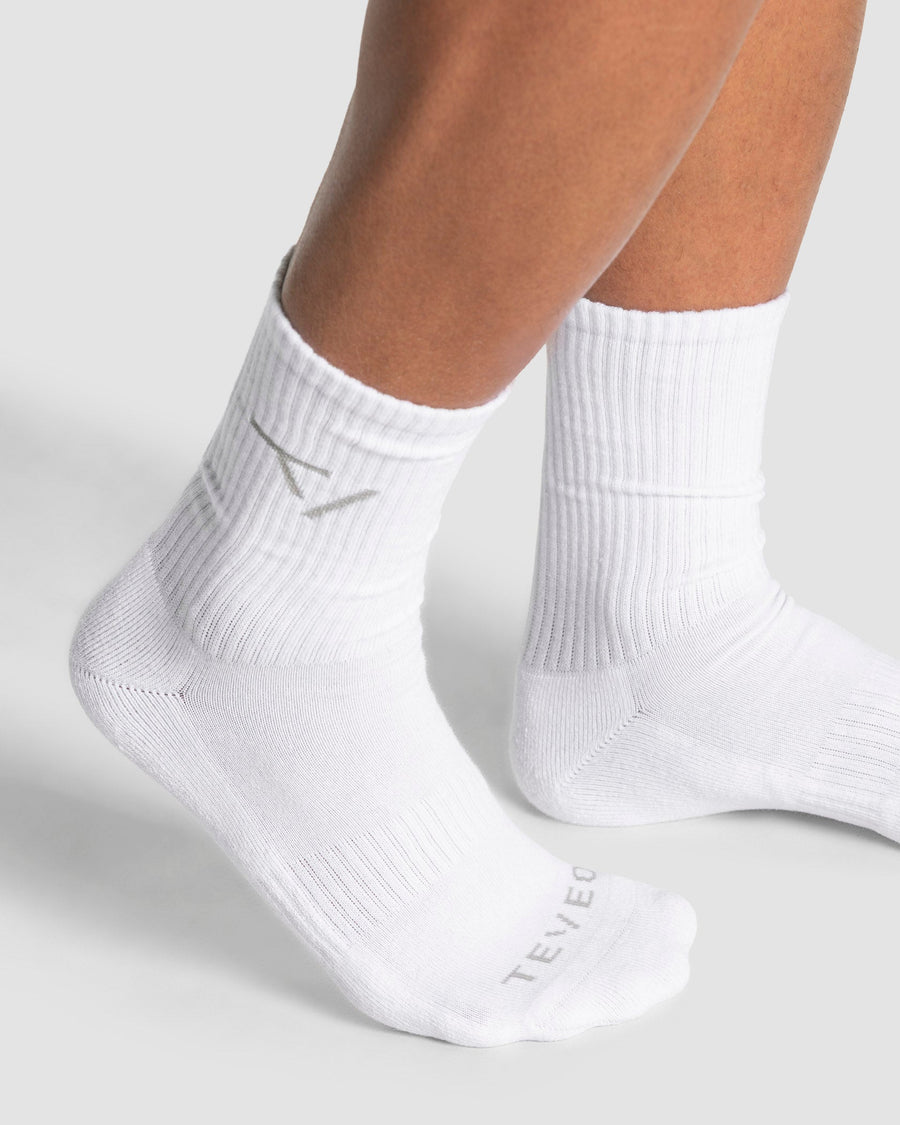 Chaussettes Knit (2 paires) « blanc »