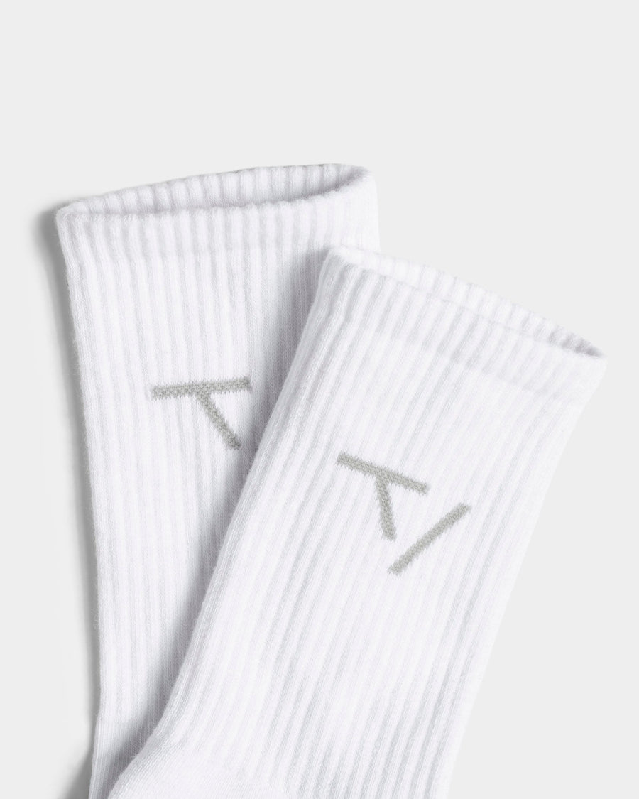 Chaussettes Knit (2 paires) « blanc »