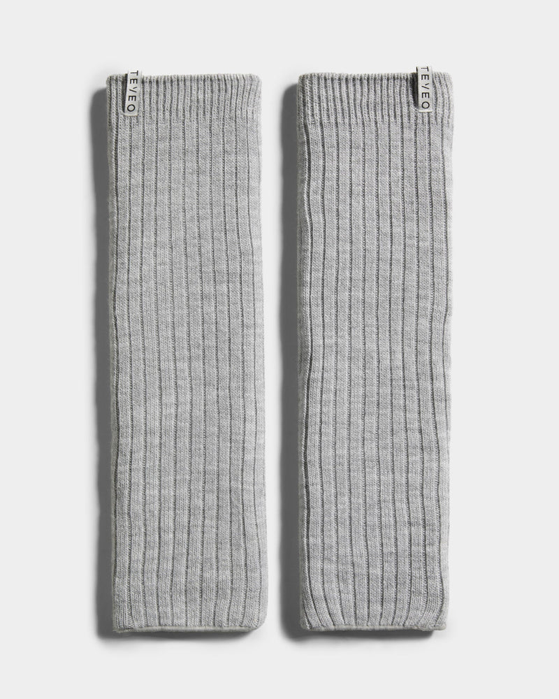 Guêtres Knit « gris chiné »