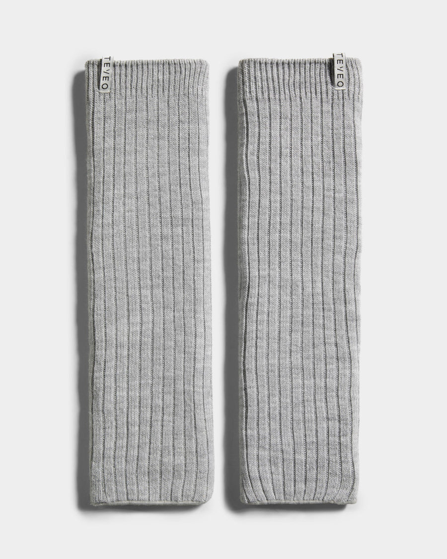Guêtres Knit « gris chiné »