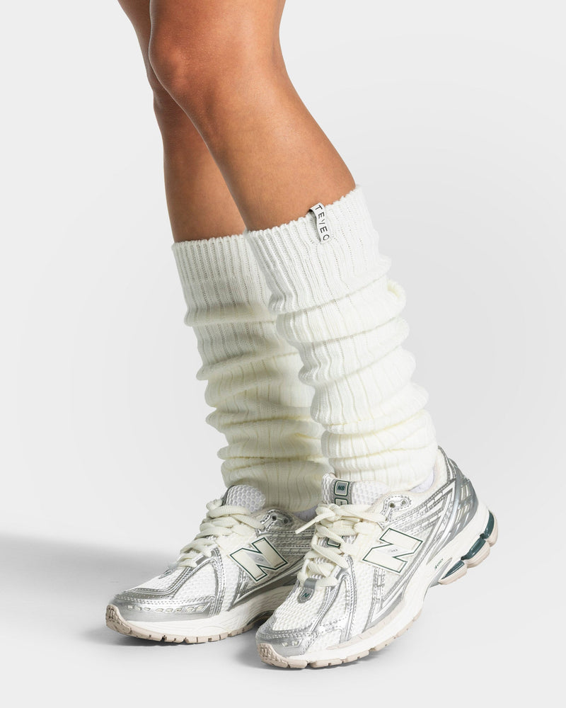 Guêtres Knit « blanc cassé »