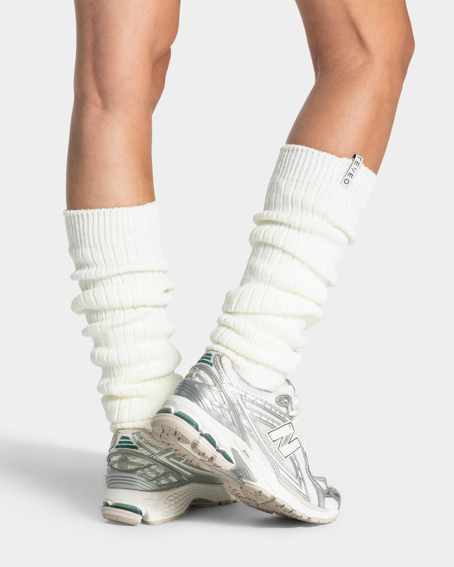 Guêtres Knit « blanc cassé »