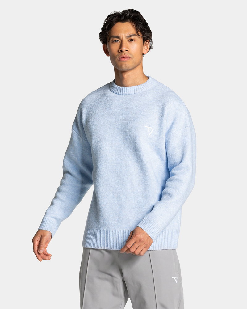 Sweat-shirt Knit « Bleu layette »