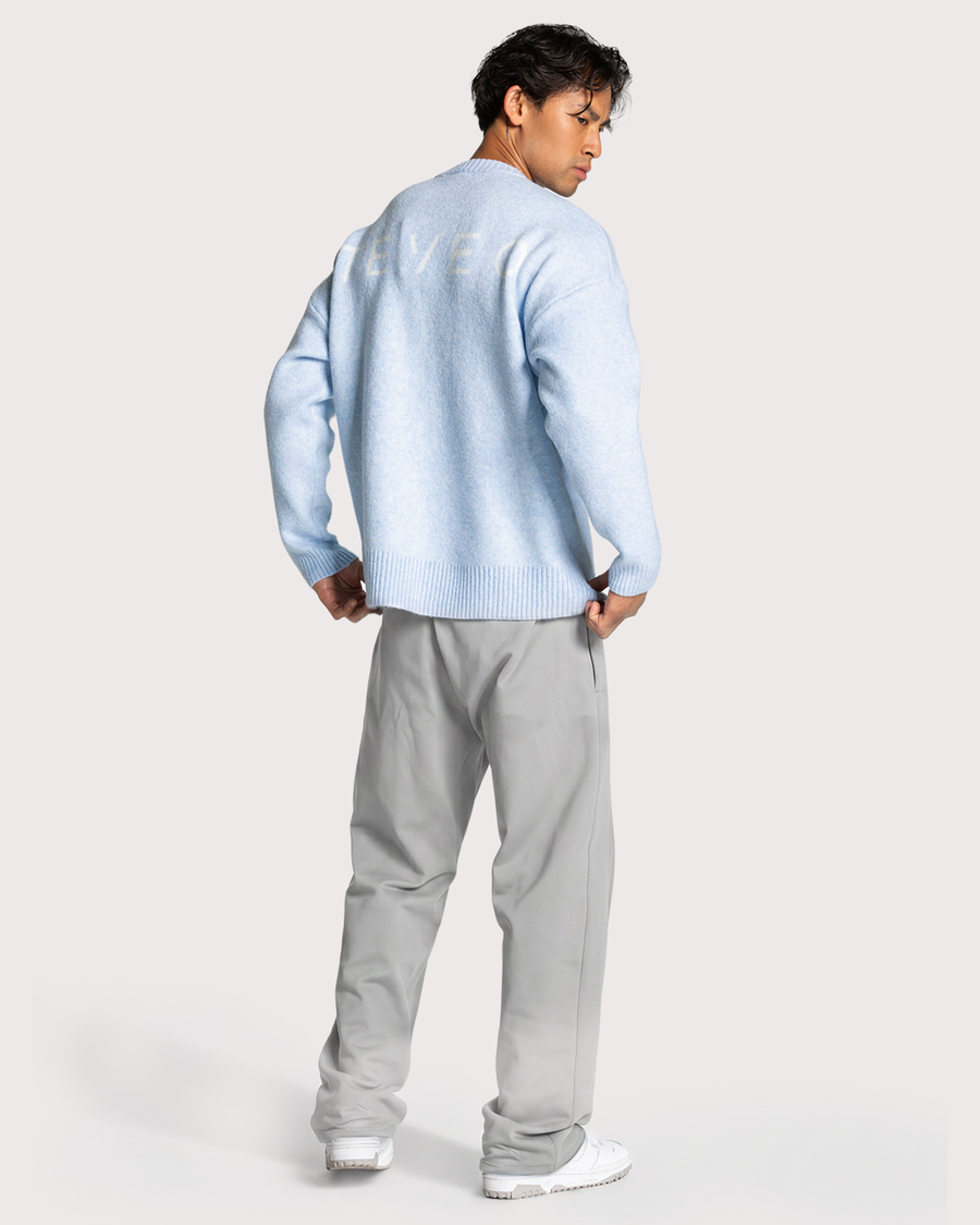 Sweat-shirt Knit « Bleu layette »