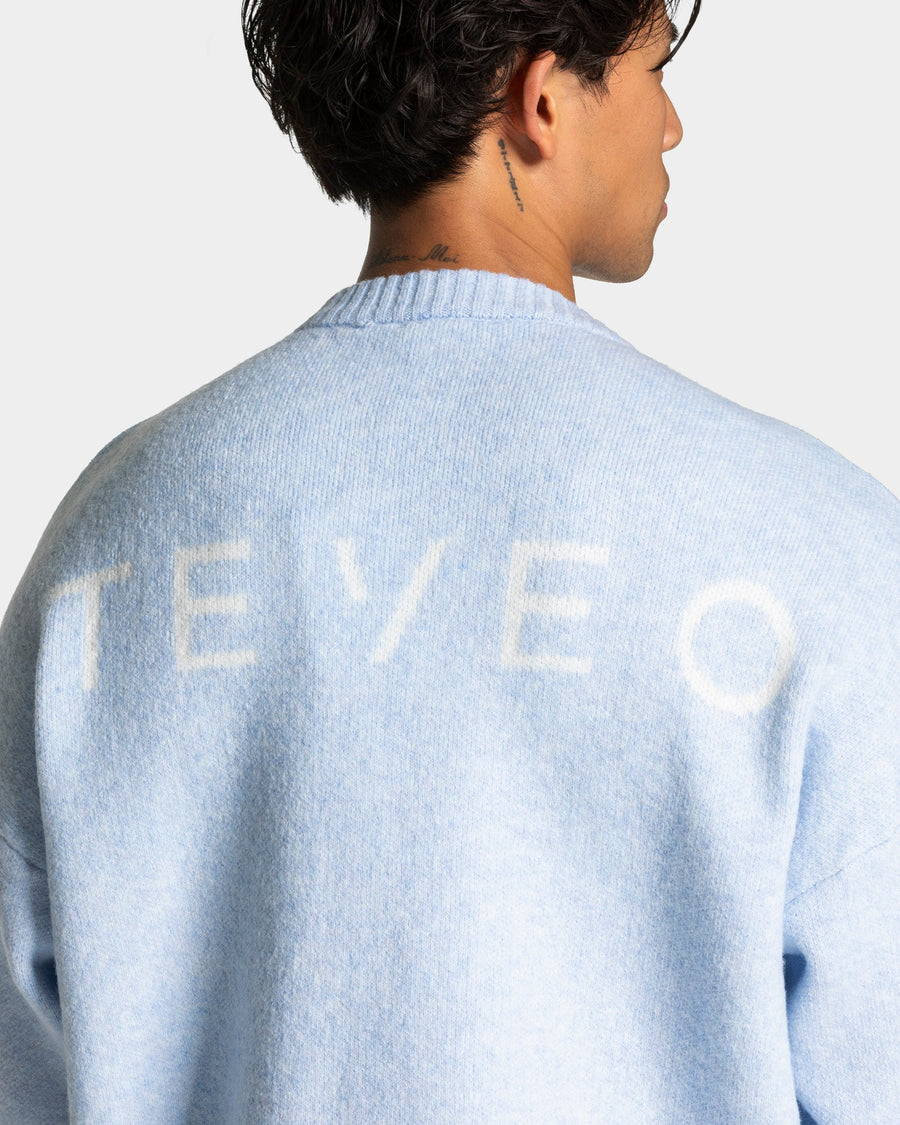 Sweat-shirt Knit « Bleu layette »
