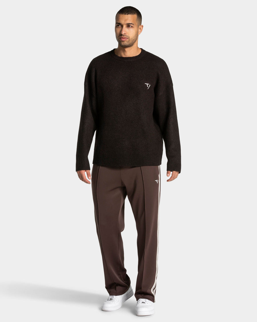 Sweat-shirt Knit « Dark Chocolate »
