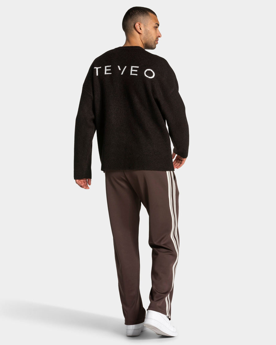 Sweat-shirt Knit « Dark Chocolate »
