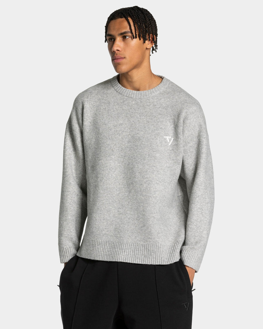 Sweat-shirt Knit « Gris chiné »