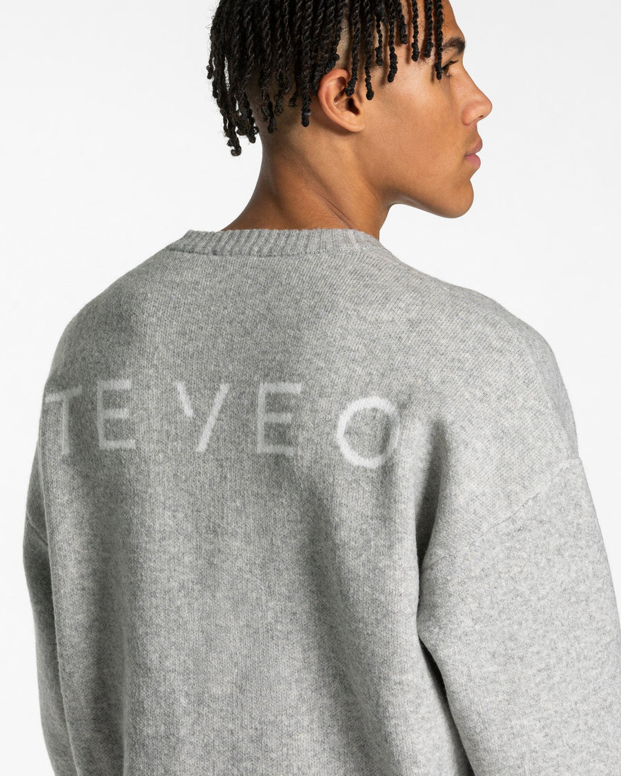 Sweat-shirt Knit « Gris chiné »
