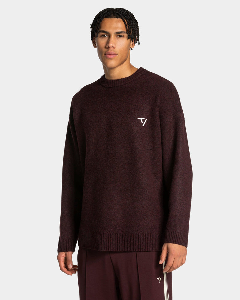 Sweat-shirt Knit « Merlot »