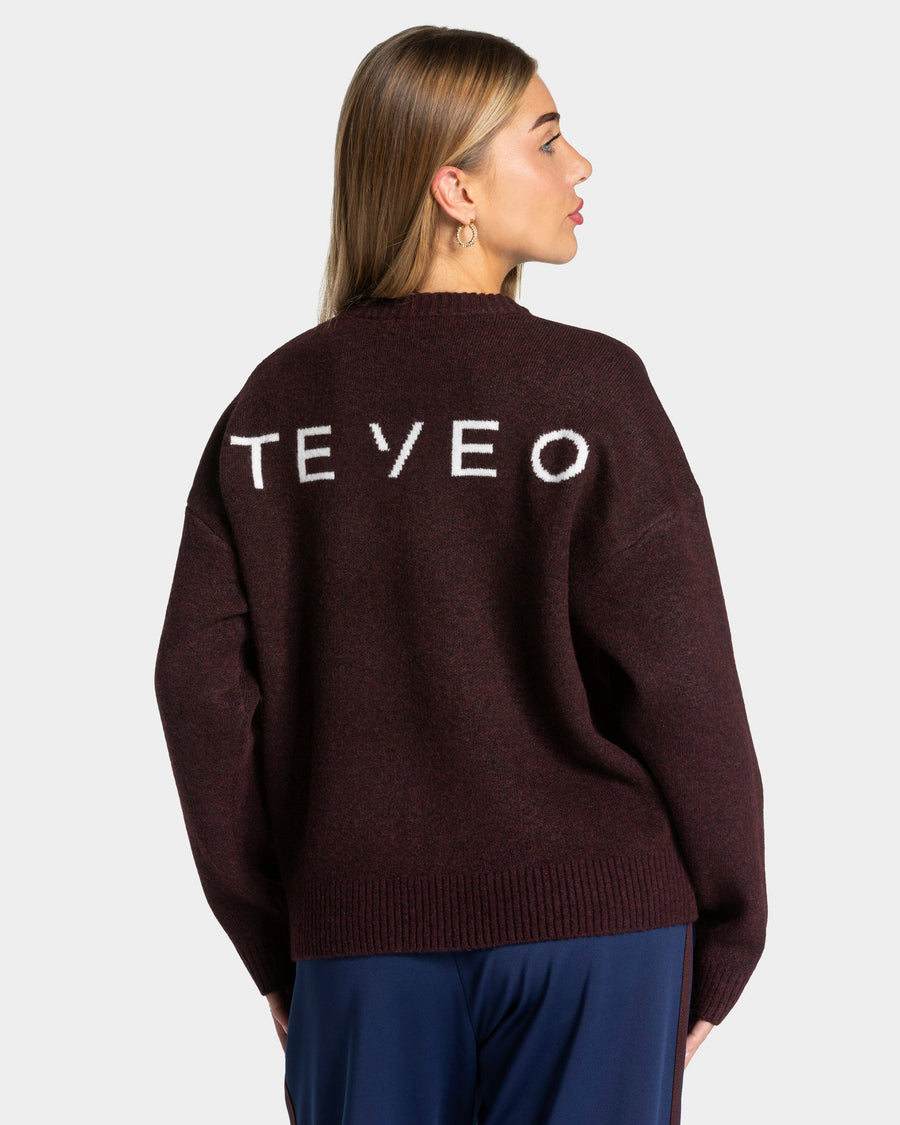 Sweat-shirt Knit « Merlot »