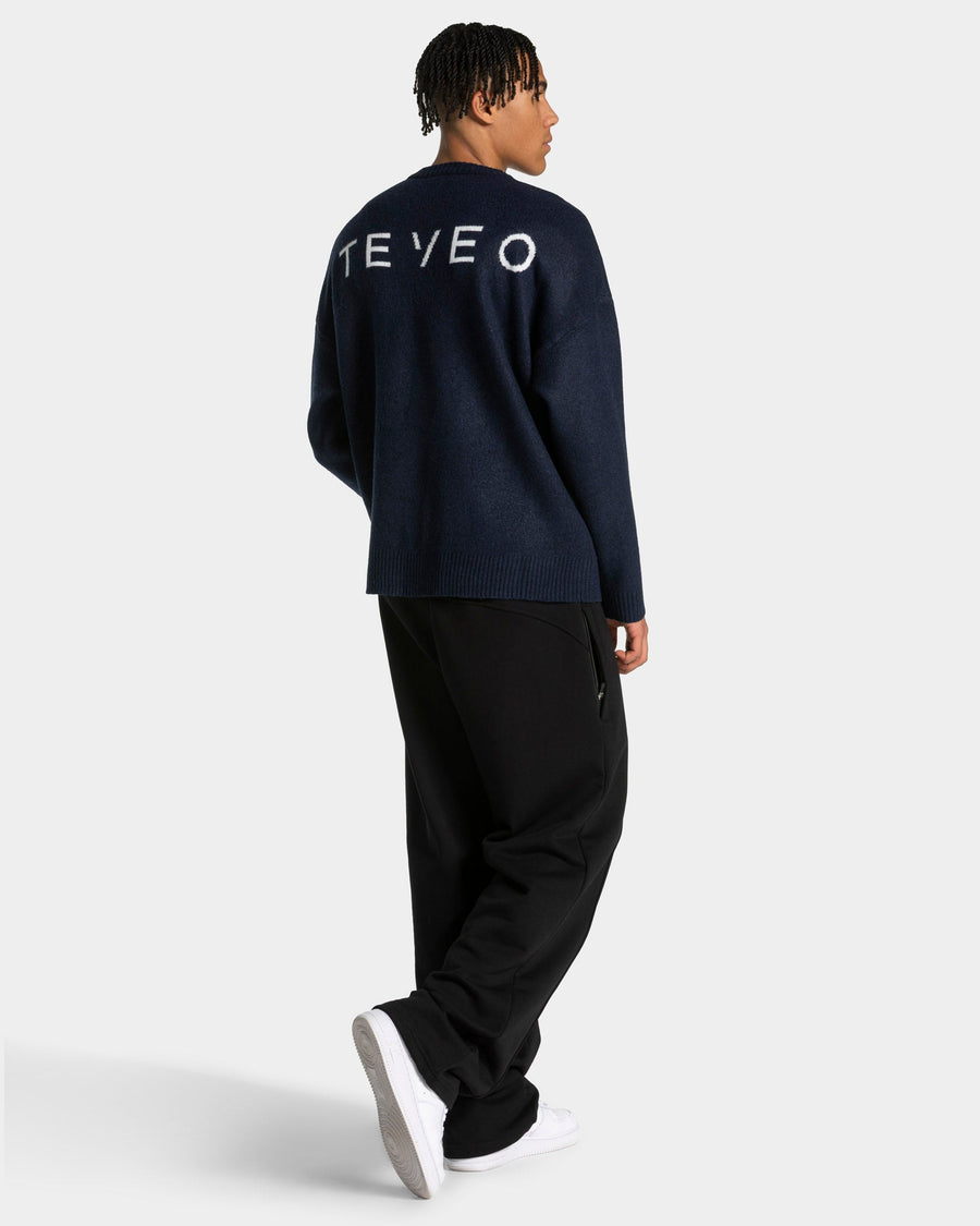 Sweat-shirt Knit « Midnight chiné »