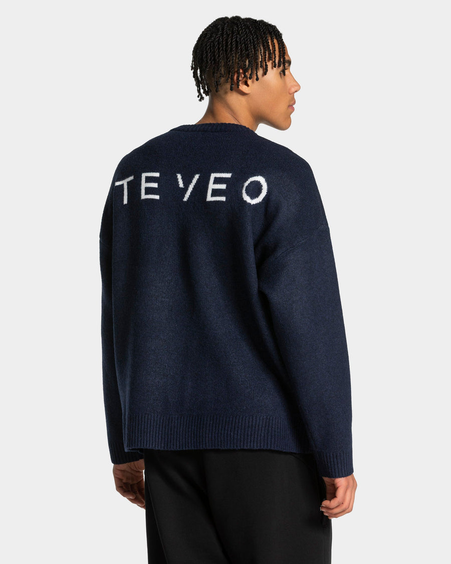 Sweat-shirt Knit « Midnight chiné »