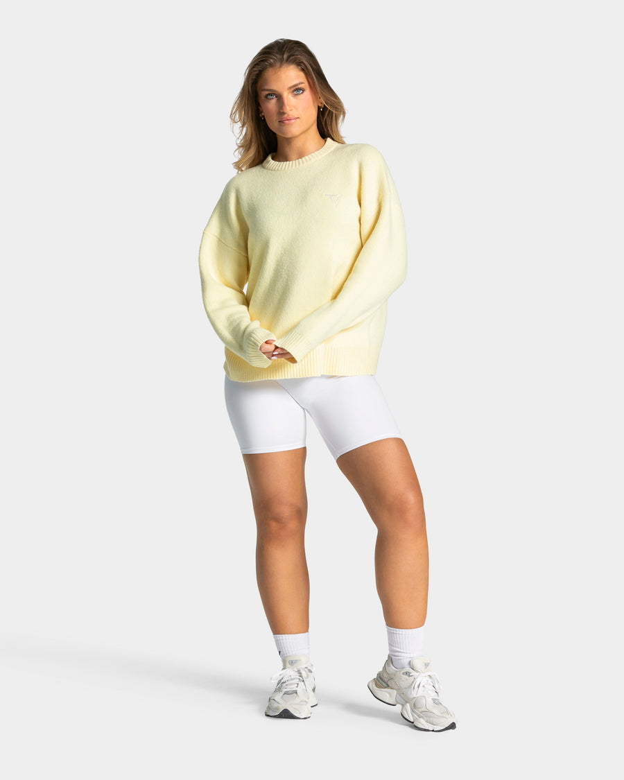 Sweat-shirt Knit « Butter Yellow »