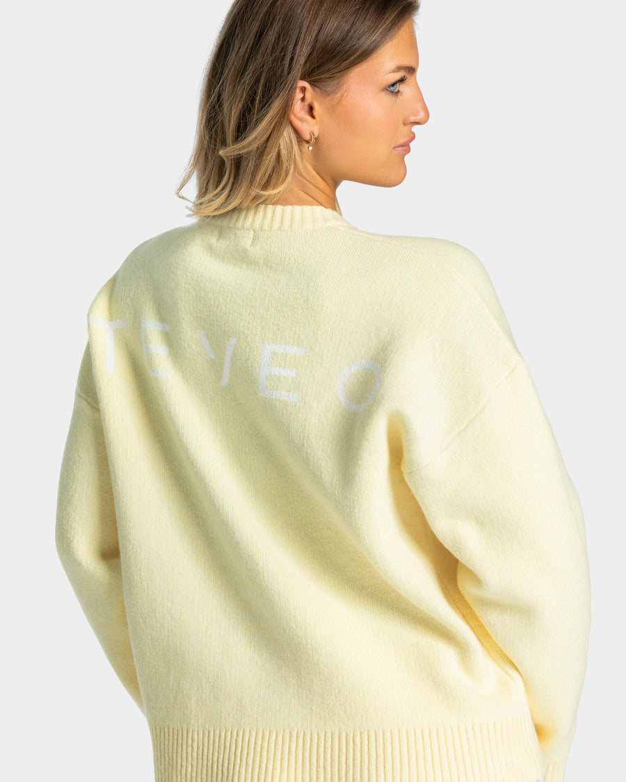 Sweat-shirt Knit « Butter Yellow »