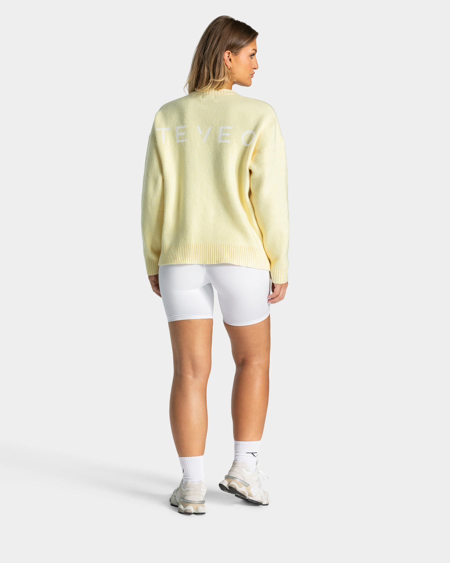 Sweat-shirt Knit « Butter Yellow »