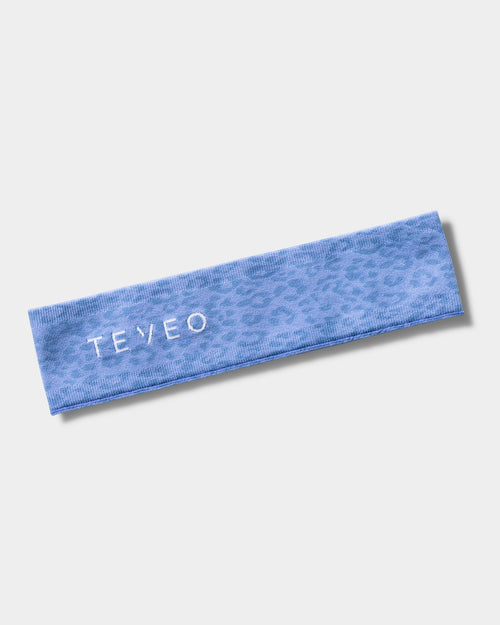 Bandeau Contrastline « Léopard Azure »