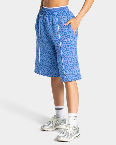 Jort oversize Contrastline « Léopard Azure »