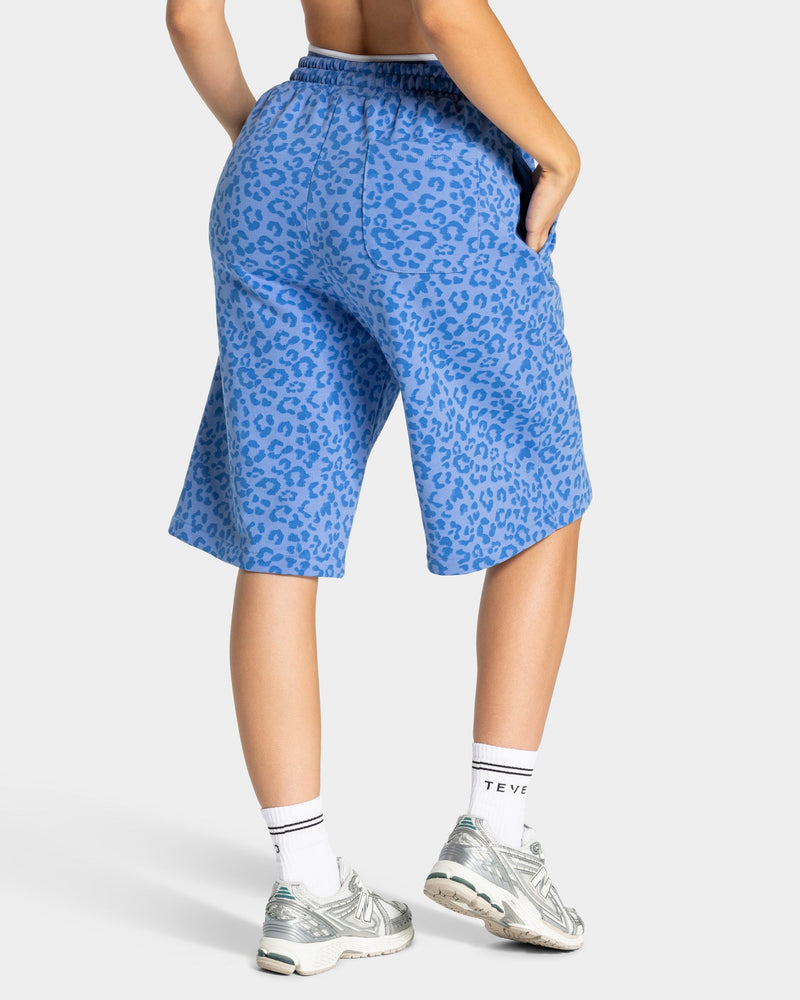 Jort oversize Contrastline « Léopard Azure »