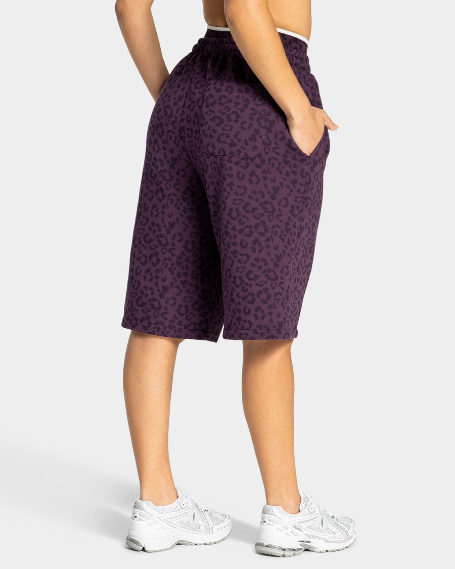 Jort oversize Contrastline « Léopard Blackberry »