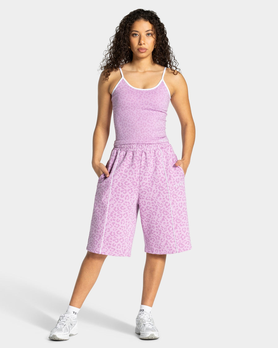 Jort oversize Contrastline « Léopard orchidée »