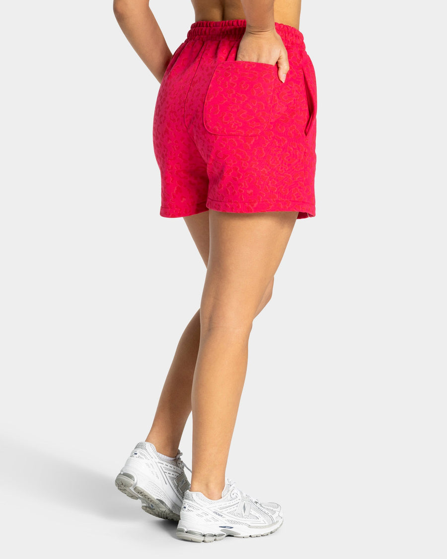 Short oversize Contrastline « Léopard Berry »