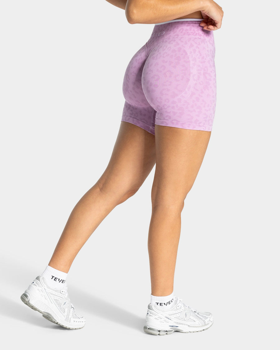Short Sculpt Scrunch Contrastline « Léopard orchidée »