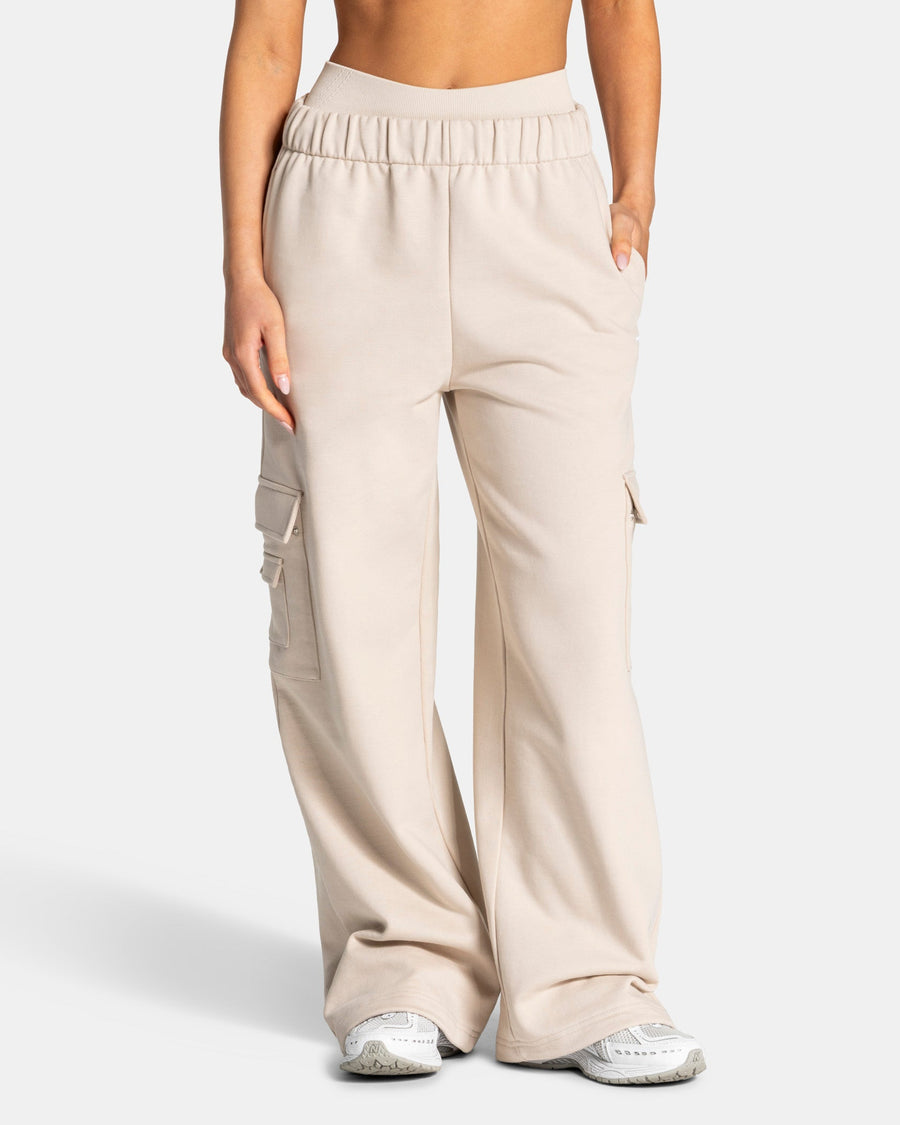 Pantalon de jogging cargo jambe large Lift « Cream »