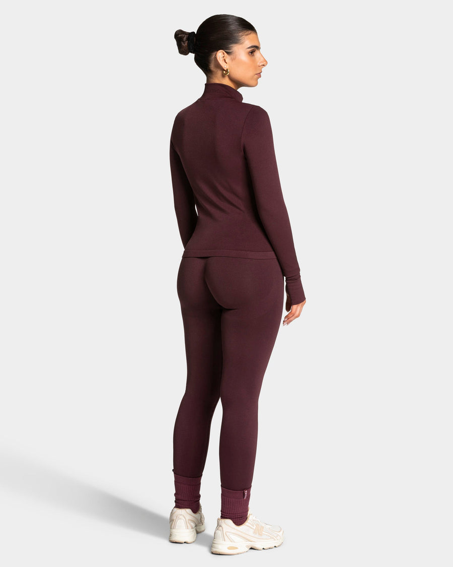 Veste de sport cargo zippée Lift « Merlot »