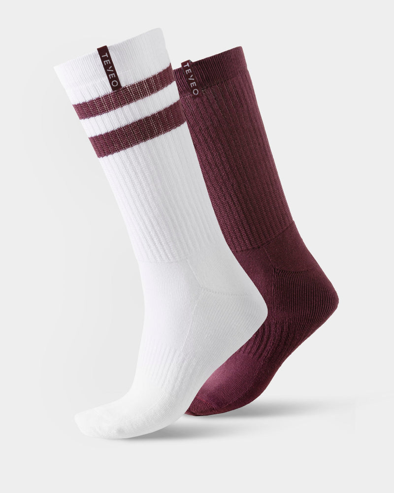 Chaussettes XXL Lift (2 paires) « Merlot »