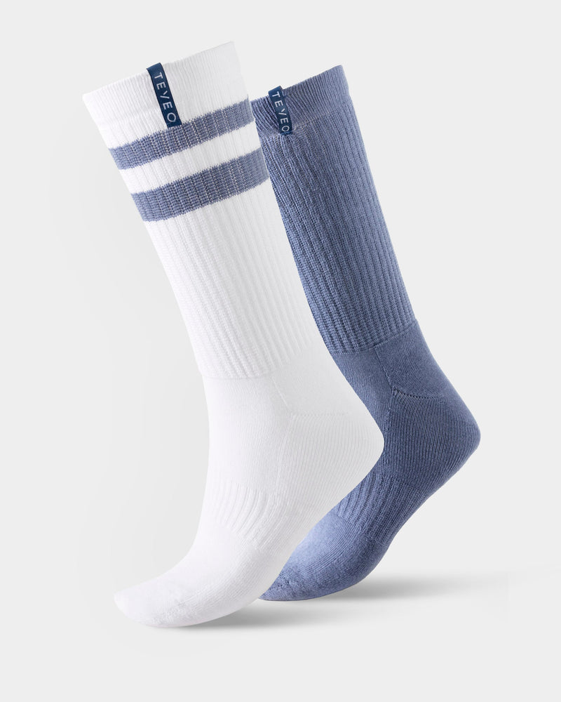 Chaussettes XXL Lift (2 paires) « Bleu acier »