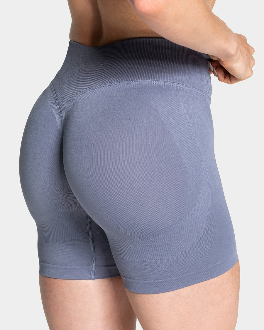 Short Sculpt Scrunch Lift « Bleu acier »
