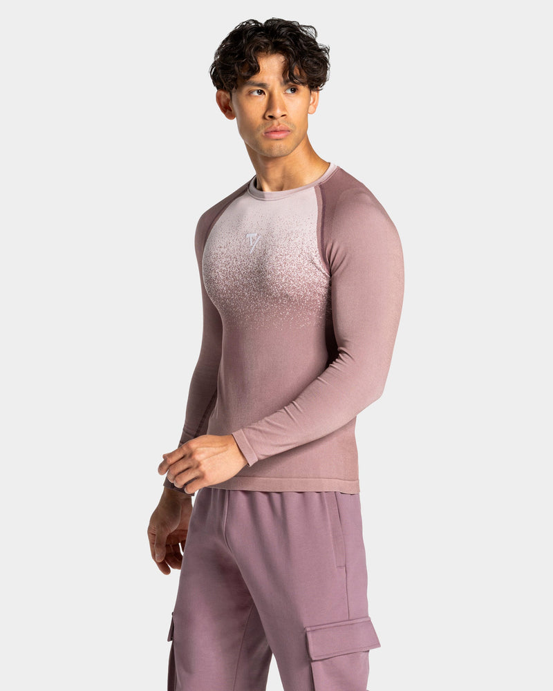 Haut à manches longues sans coutures Lift « Mauve »