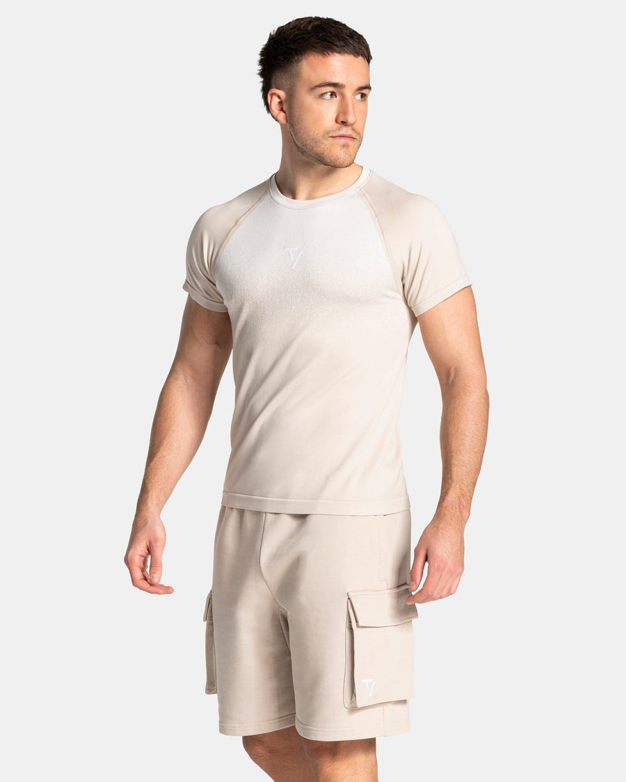 T-shirt sans coutures Lift « Cream »
