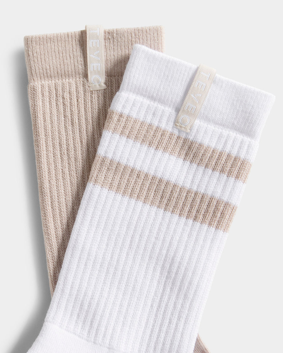 Chaussettes XXL Lift (2 paires) « Cream »