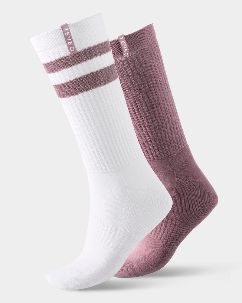 Chaussettes XXL Lift (2 paires) « Mauve »
