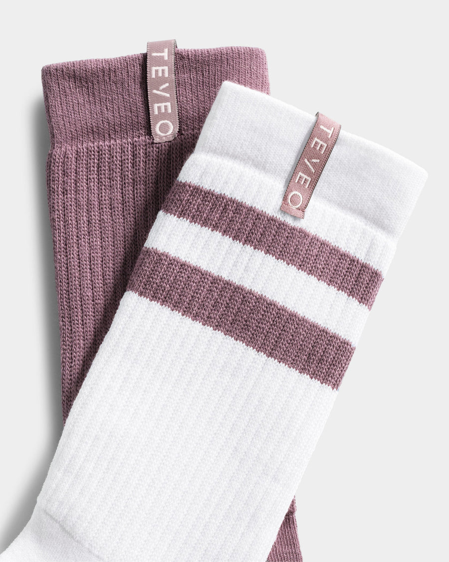 Chaussettes XXL Lift (2 paires) « Mauve »