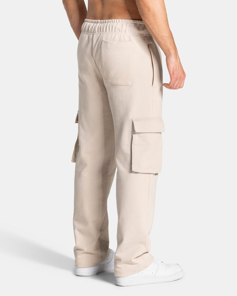 Pantalon de jogging cargo jambe large Lift « Cream »