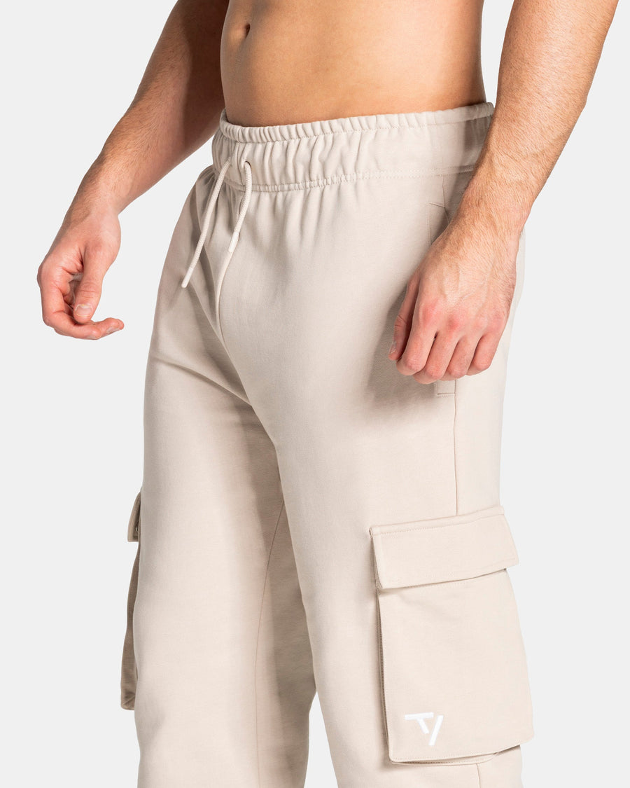 Pantalon de jogging cargo jambe large Lift « Cream »