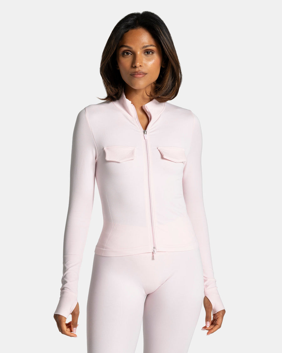 Veste de sport cargo zippée Lift « Blossom »