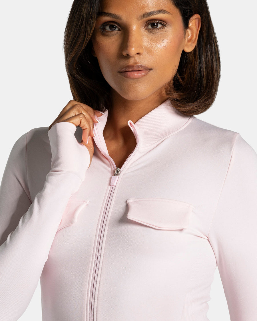 Veste de sport cargo zippée Lift « Blossom »