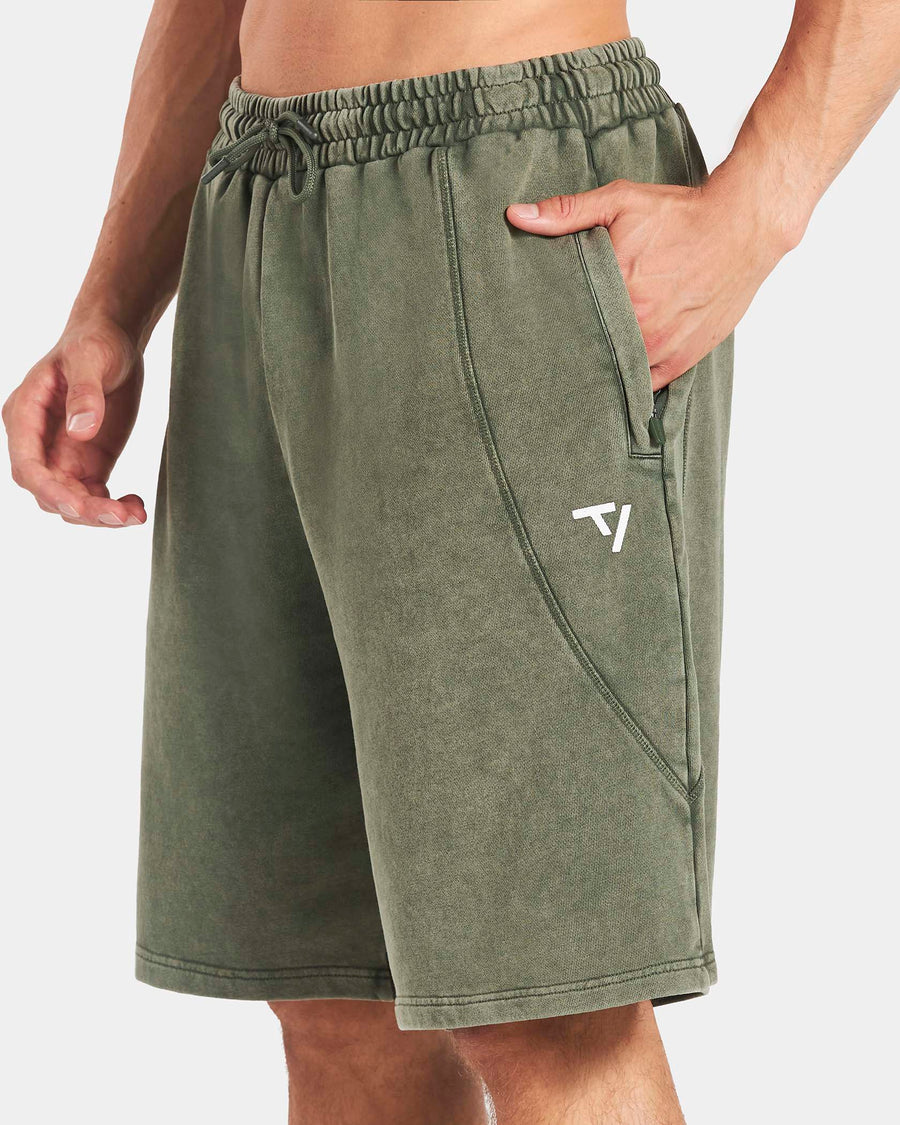 Short oversize Legacy Lifting « Kaki Acid »