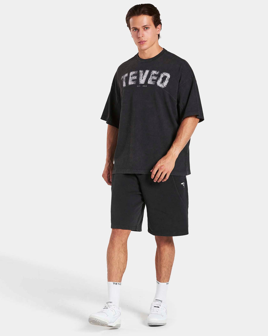 T-shirt oversize Legacy Lifting « Noir Acid »