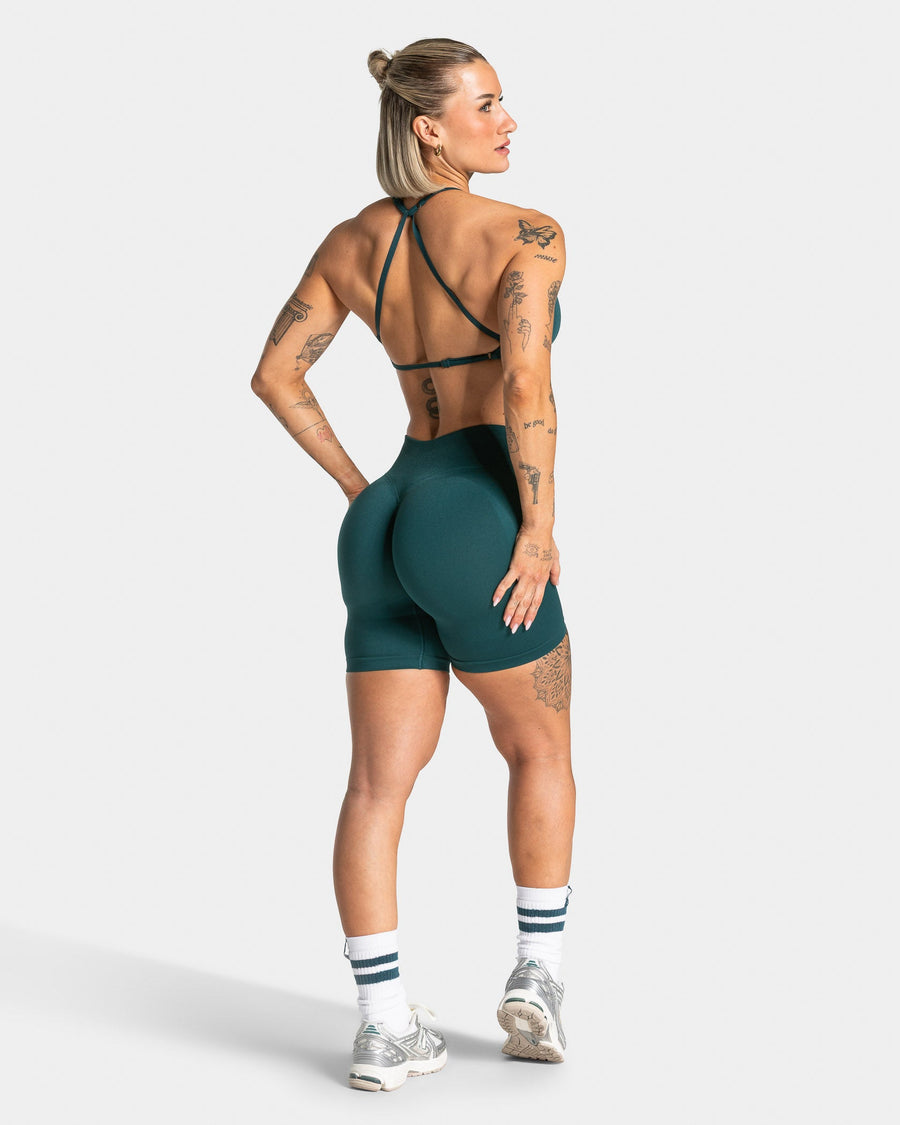 Short Sculpt Scrunch Lift « bleu sarcelle »