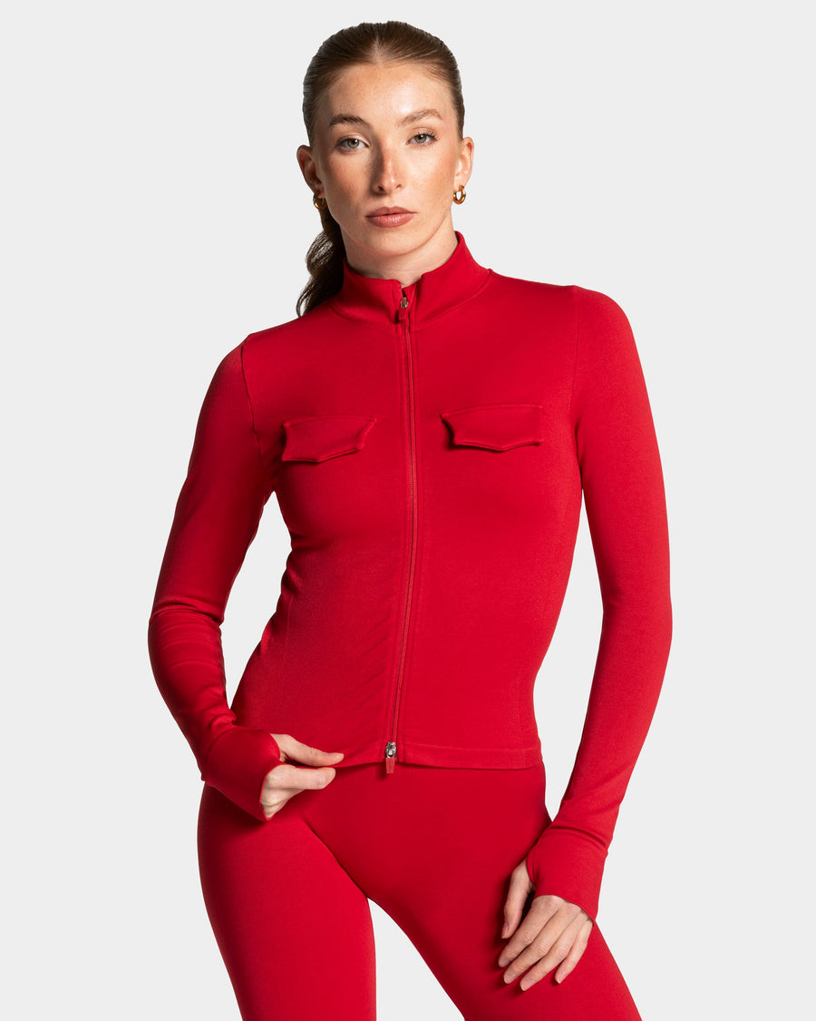 Veste de sport zippée cargo Lift « Chili »