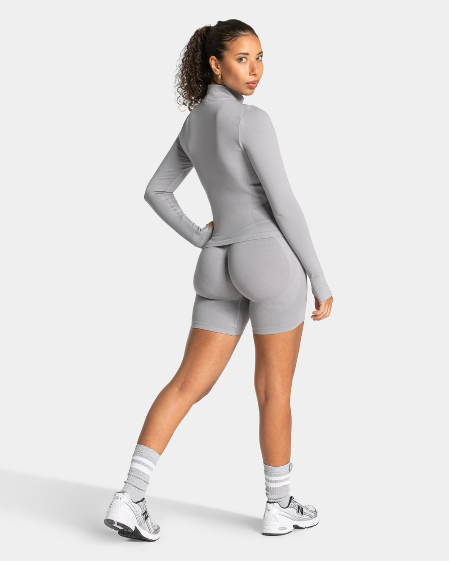 Veste de sport zippée cargo Lift « gris clair »