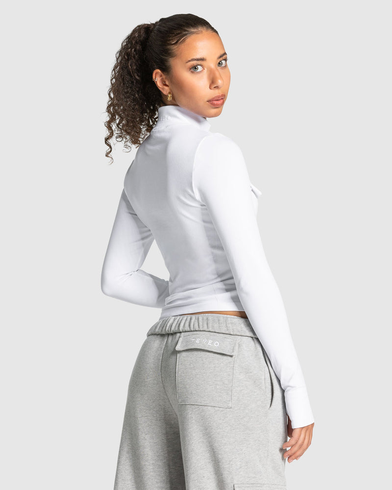 Veste de sport zippée cargo Lift « blanc »