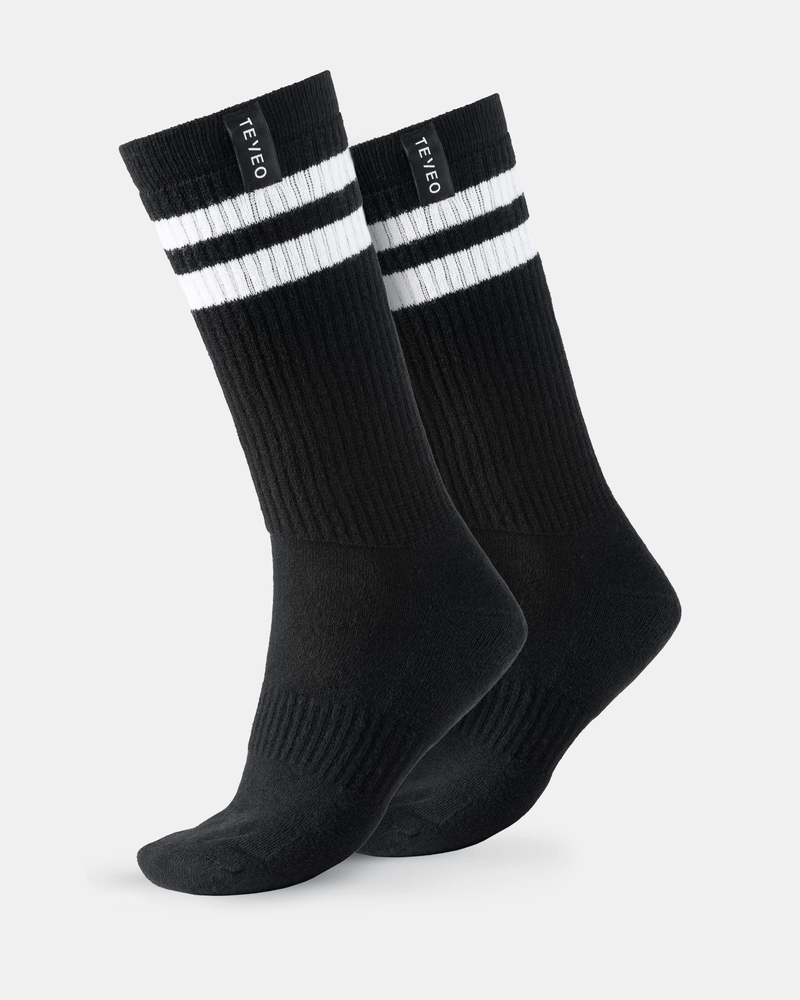 Chaussettes XXL Lift (2 paires) « noir/blanc »