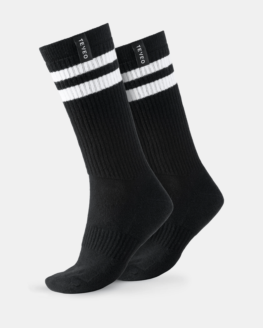 Chaussettes XXL Lift (2 paires) « noir/blanc »