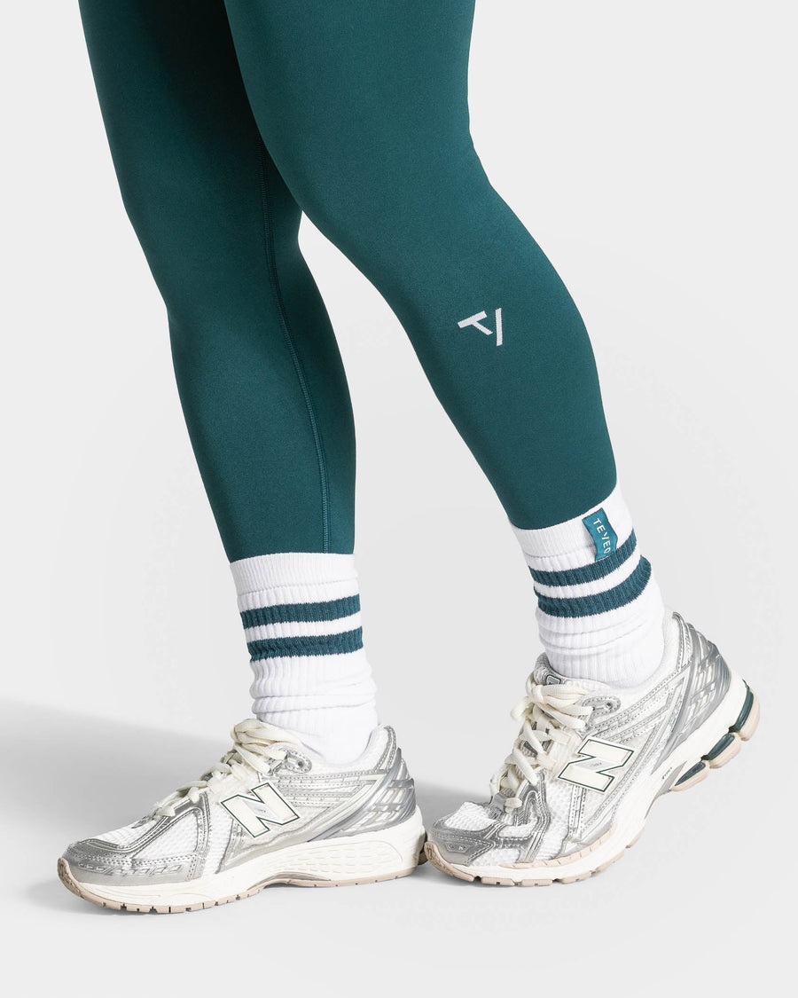 Chaussettes XXL Lift (2 paires) « bleu sarcelle »